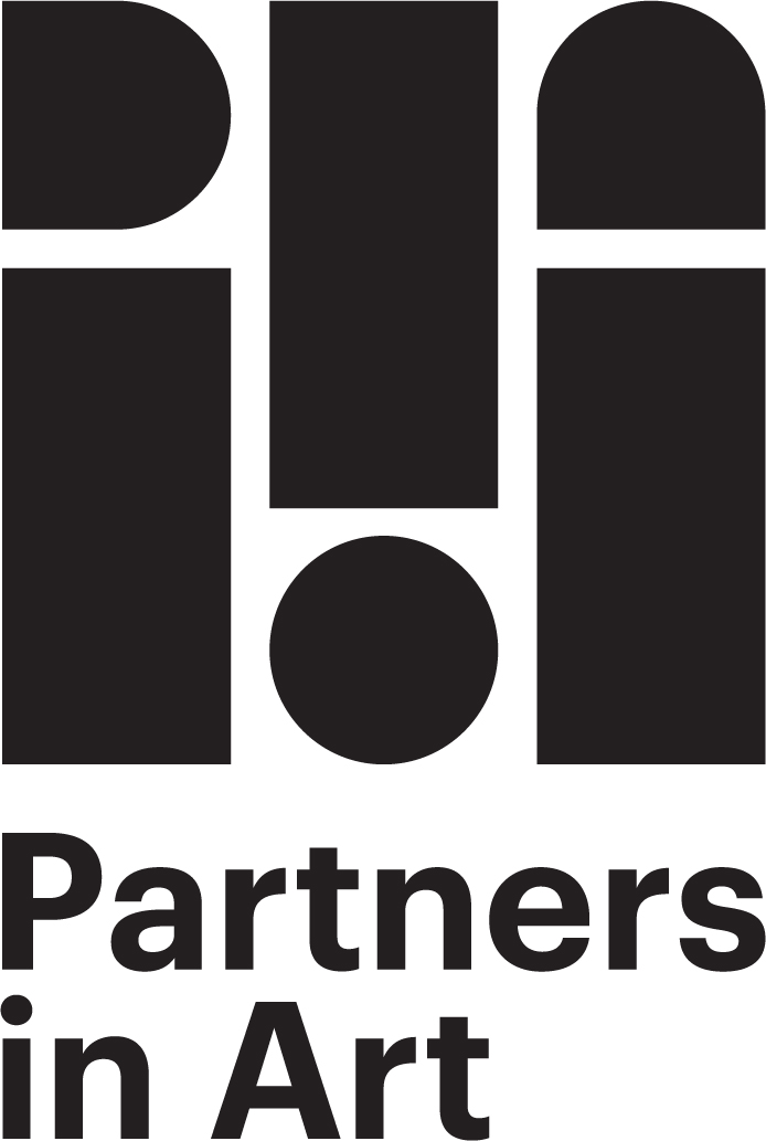 Partners in Art Text based logo